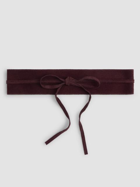 EILEEN FISHER Suede Wrap Belt