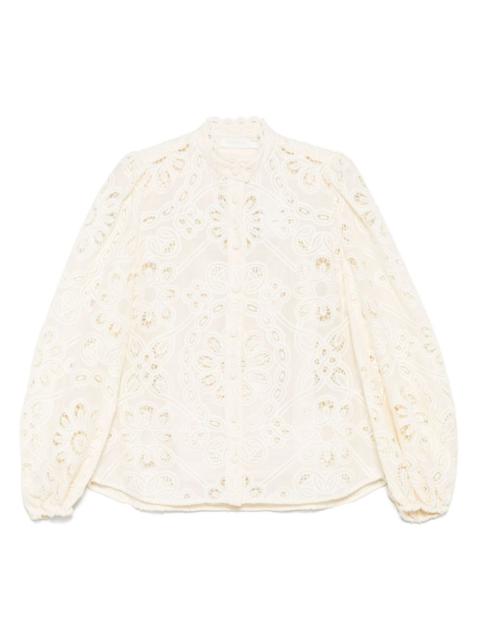 Zimmermann Women Rhiannon Embroidered Blouse