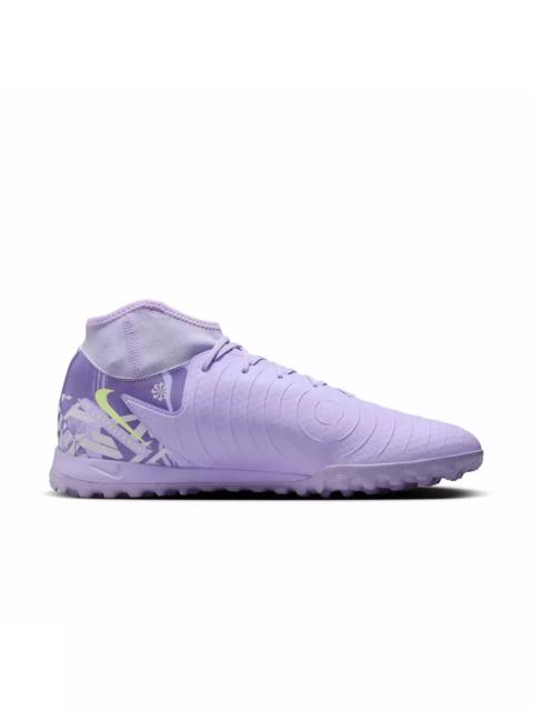 Nike Phantom Luna 2 Academy Turf "Purple Agate/Barely Volt" Men's Soccer Shoe