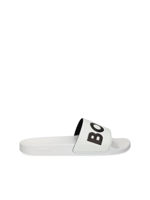 BOSS Boss White Flip-Flops & Slides Men