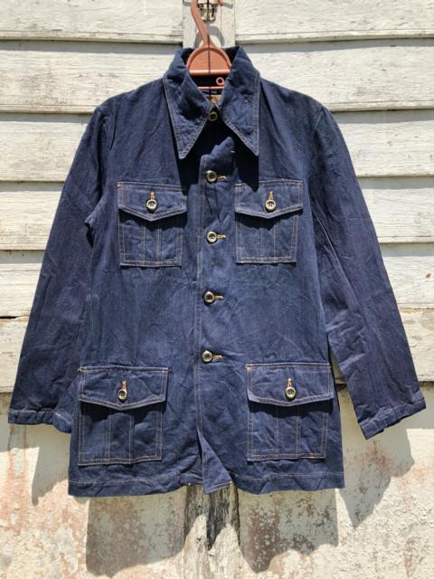 Other Designers Designer - Bolhan Morue Selvedge Denim 4 Pocket Jacket