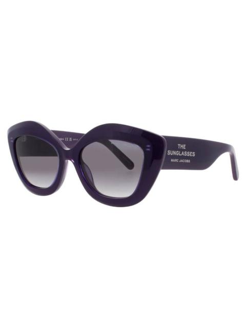 Marc Jacobs Marc Jacobs Dark Grey Cat Eye Ladies Sunglasses MARC 800/S RY8 52