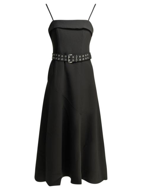 GANNI Ganni Asymmetrical Long Dress