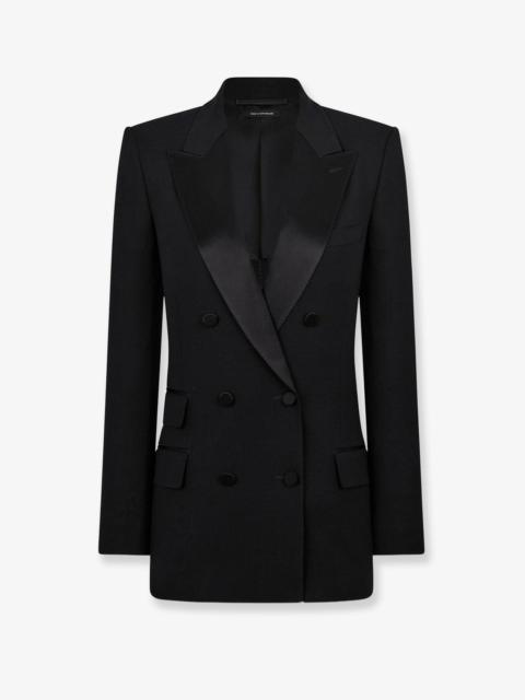 TOM FORD Tom Ford Wool Tuxedo Blazer