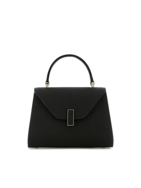 Valextra VALEXTRA Iside Mini Black Leather Top Handle Bag New/Authent