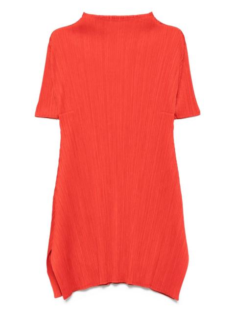 Pleats Please Issey Miyake Pleats Please Issey Miyake Women Pleated Midi Tunic