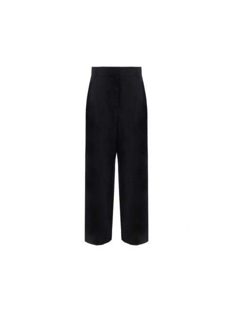 FERRAGAMO Salvatore Ferragamo Silk And Linen Pants Women