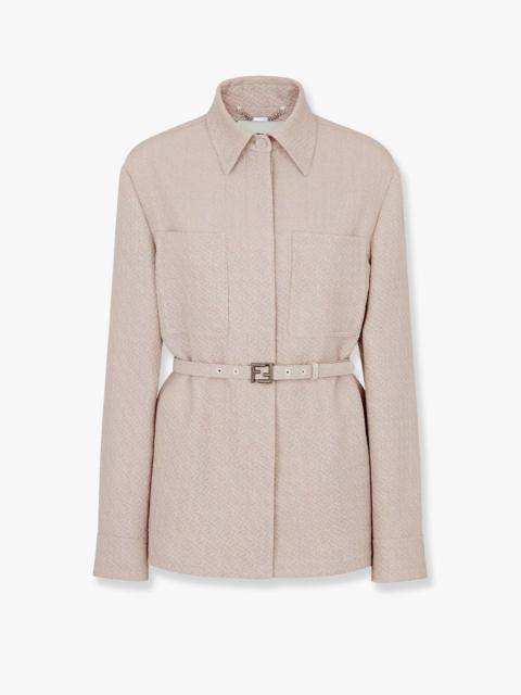 ジャケット FENDI Ivory Denim Parka Fendi Ivory Denim Parka | italist