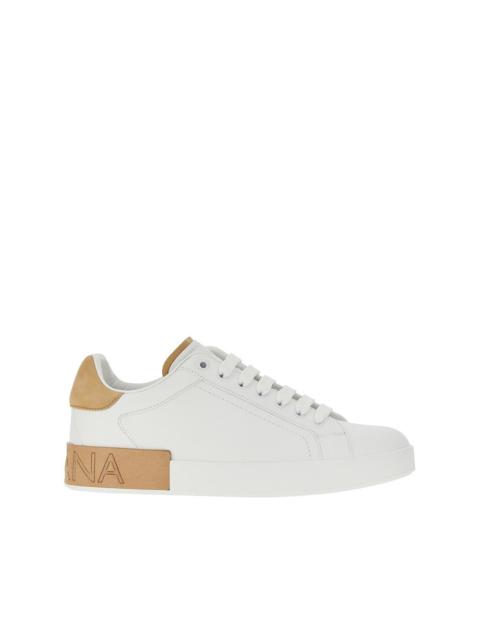 Dolce & Gabbana 'PORTOFINO' LEATHER SNEAKERS