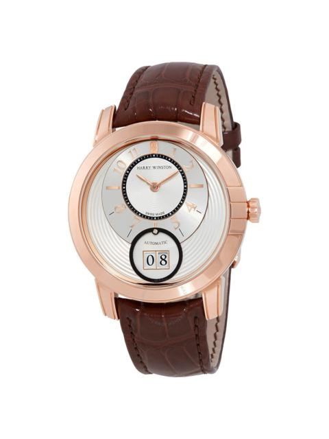 Other Designers Harry Winston Midnight Silver Dial Automatic Men's Watch MIDABD42RR005