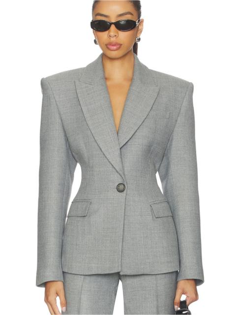 ALEX PERRY Single Breasted Contour Blazer
