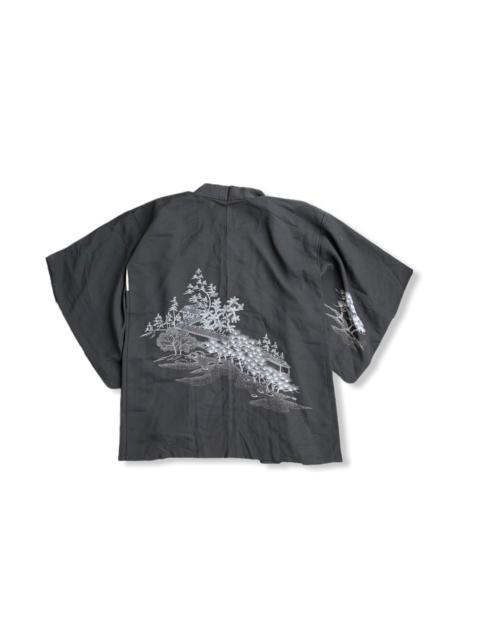 Other Designers Vintage - Vintage Silk kimono Samurai House Noragi Cardigan Jacket