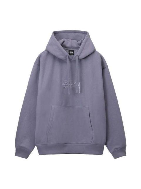 Stussy Stock Logo Applique Hoodie 'Mauve' 118475-MAUV