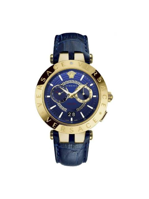 VERSACE Versace V-Race Quartz Blue Dial Men's Watch VEBV00219