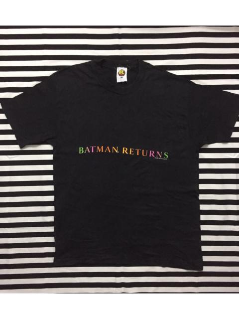 Other Designers Vintage - 🔥Last Drop🔥Vintage 1992 Batman Returns Spell-out Rainbow