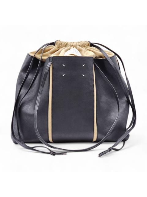 Four Stitches Leather Large Tote Bag in Black - NWOT $1900