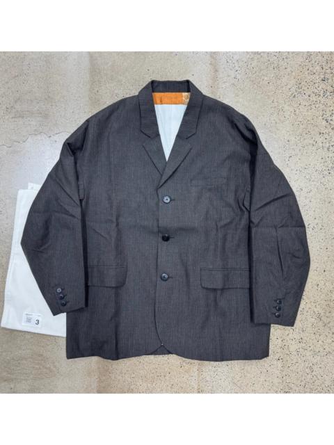 visvim Visvim 23ss Hammons Jkt Santome Wool Striped Suit Jacket
