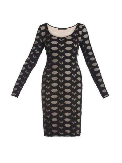 Other Designers BCBGMAXAZRIA - Tanya Long Sleeve Lace Dress