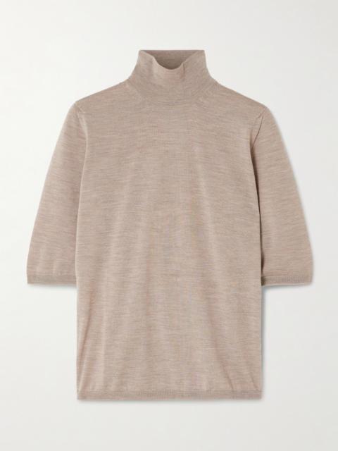 Max Mara Wool Mock-neck Sweater