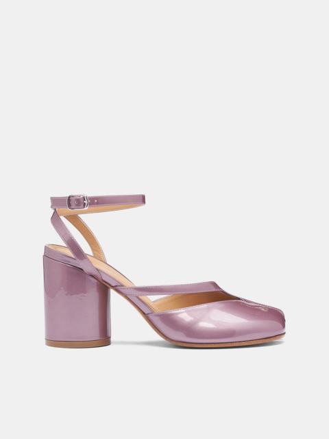 Maison Margiela Dusty Pink Patent Tabi Pumps