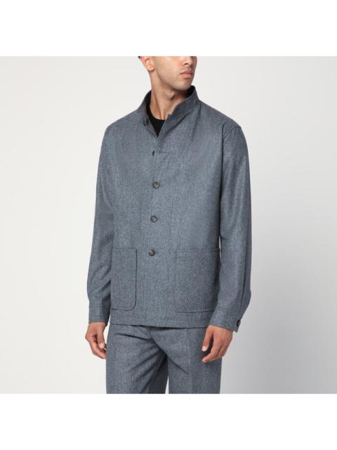 TAGLIATORE - Tagliatore Grey Wool Jacket Men