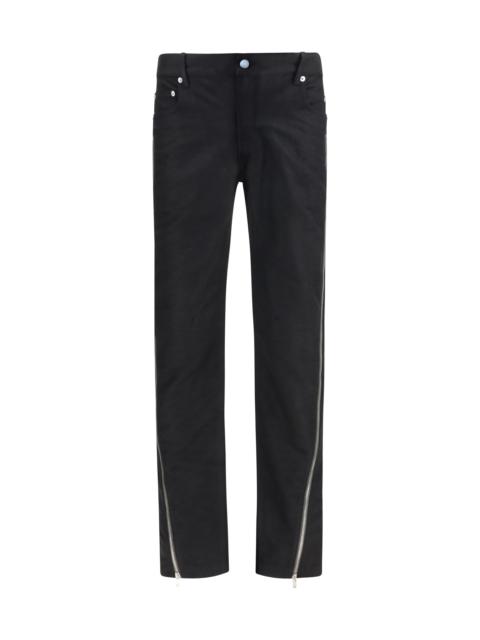 Rick Owens Rick Owens Men Vega Jeans With Side Zip