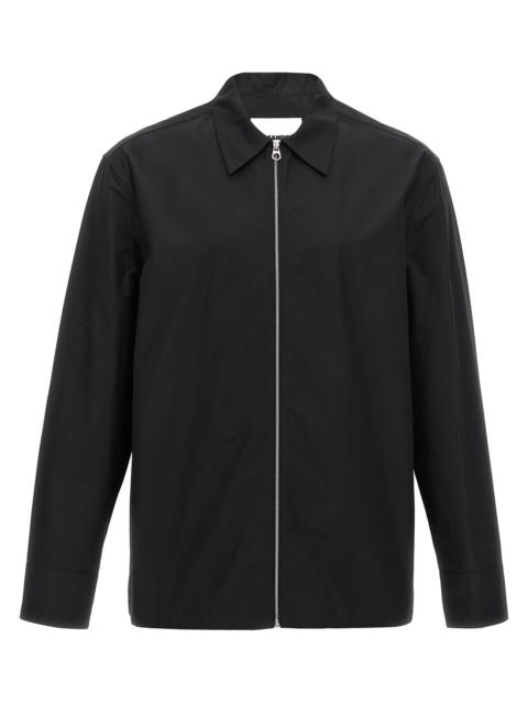 Jil Sander Men Zip Shirt
