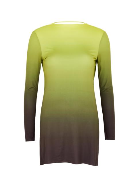 Alba ombré jersey mini dress
