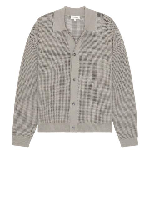 FRAME Open Knit Cardigan