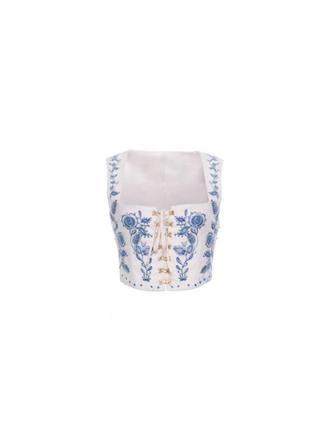 Agua by Agua Bendita Cornalina Floritura Corset