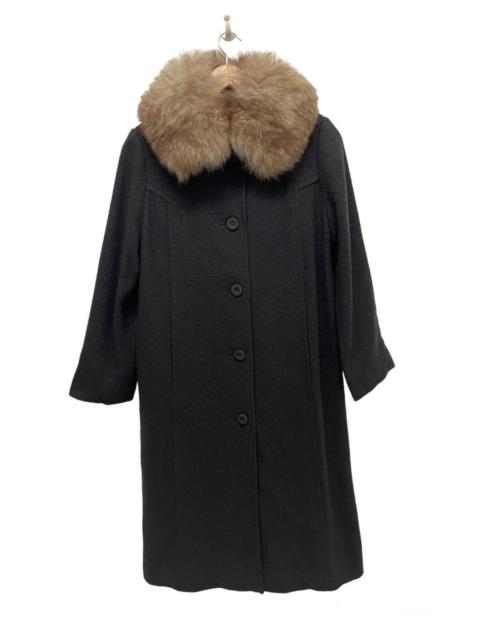 Balmain VINTAGE BALMAIN FAUX FUR JACKET WOOL