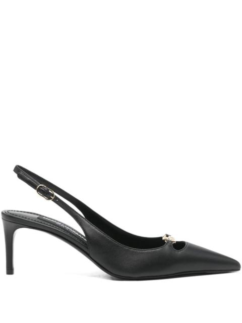 Dolce & Gabbana Dolce & Gabbana Women Leather Slingback Pumps