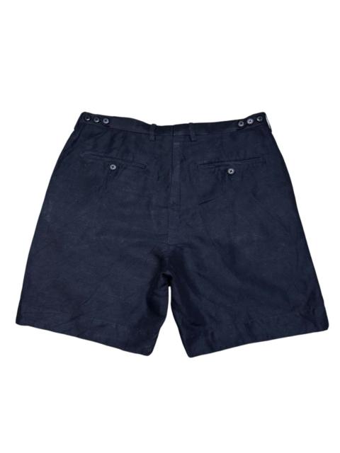 Lad Musician Lad Musician Linen Short Pants Black