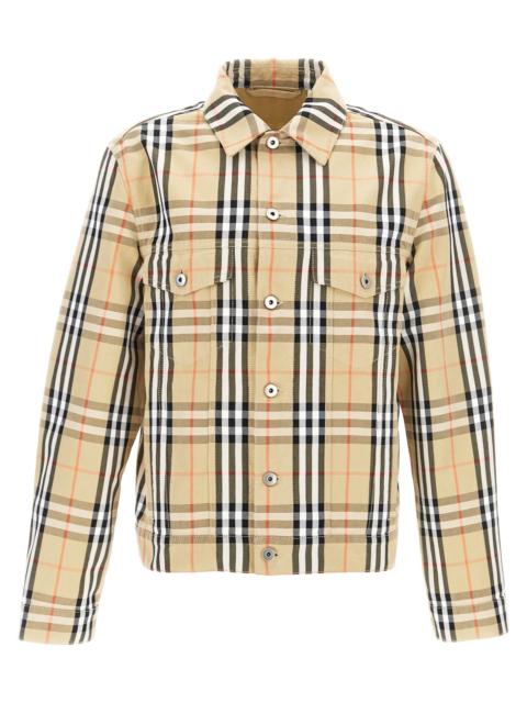 Burberry Burberry Men Check Jacket