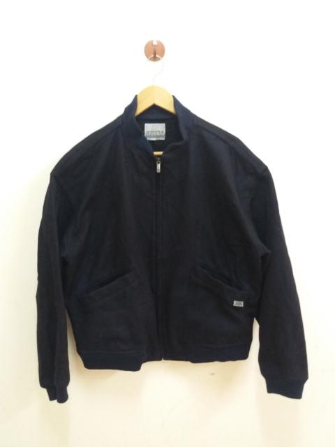 Other Designers Krizia Uomo - Krizia Uomo Sportswear wool zipper jacket made in italy