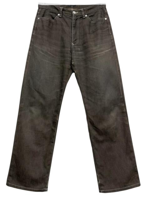 Other Designers Issey Miyake - Vintage TETE HOMME Classic Twill Weave Cotton Mudwash Brown