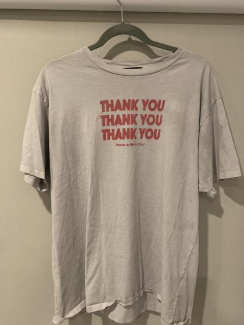 Raf Simons Raf Thank you 3X T-shirt