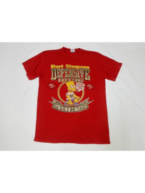 Other Designers Logo 7 - Vintage Usa 80s Bart Simpson San Francisco 49ers Logo 7