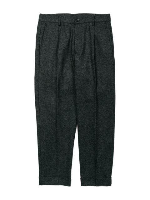 BEAMS PLUS 1Pleat Wool Cashmere Grey