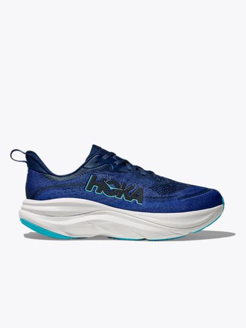 HOKA Men's Skyflow Shoes in Midnight Blue/Night Sky