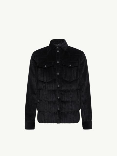 Moncler Grenoble Gelt Corduroy Down Shirt Jacket