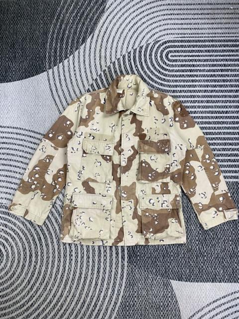 Other Designers Vintage - Vtg US Army Dessert Battle Dress Uniform Camouflage Jacket