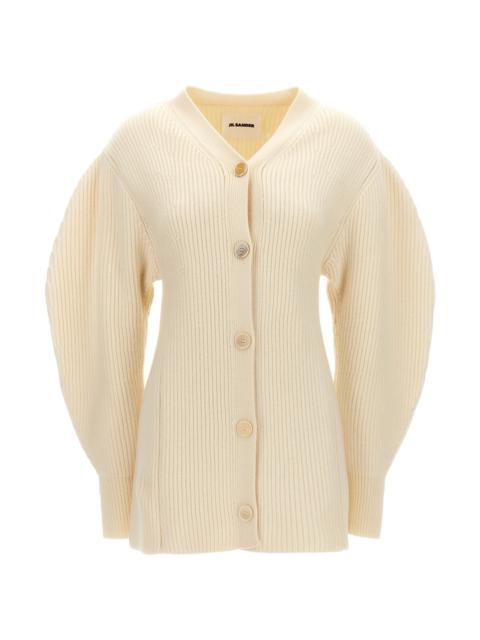 Jil Sander Ribbed cardigan
