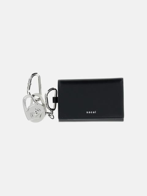 sacai Sacai Men Carabiner Tri-Fold Wallet