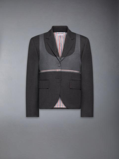 Thom Browne SUPER 120'S TWILL TROMPE-L’ŒIL BIKINI SPORTCOAT