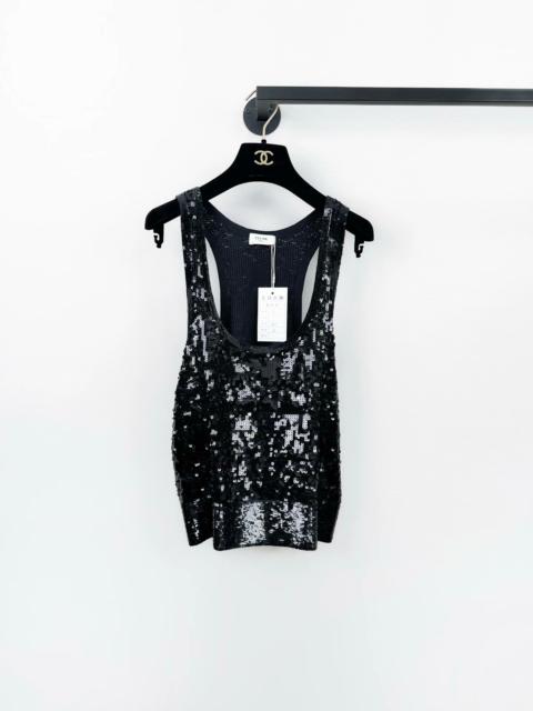 CELINE Celine sequin black vest