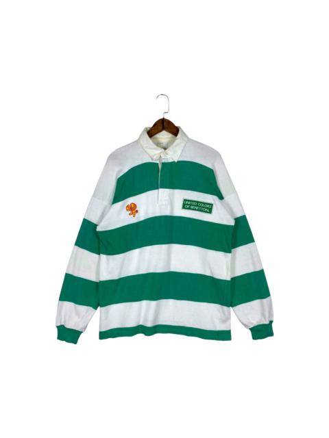 Other Designers Vintage 80s United Colors Of Benetton Polo Rugby Shirt