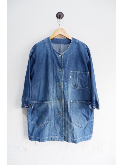Vtg 90s Miyake Design Studio Ballon Sleeve Coveralls Jacket