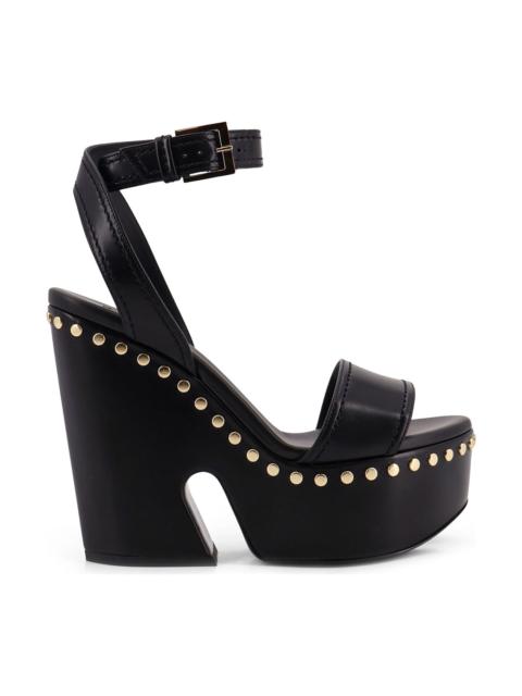 Givenchy Leather Sandals With Studs