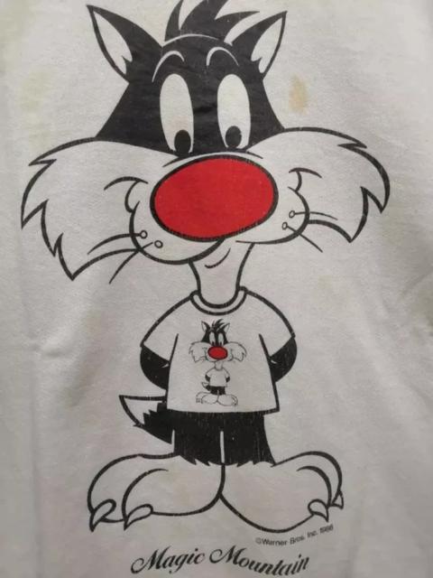 Other Designers Vintage - Vintage 80s Sylvester Looney toons Sweatshirt Warne Bros